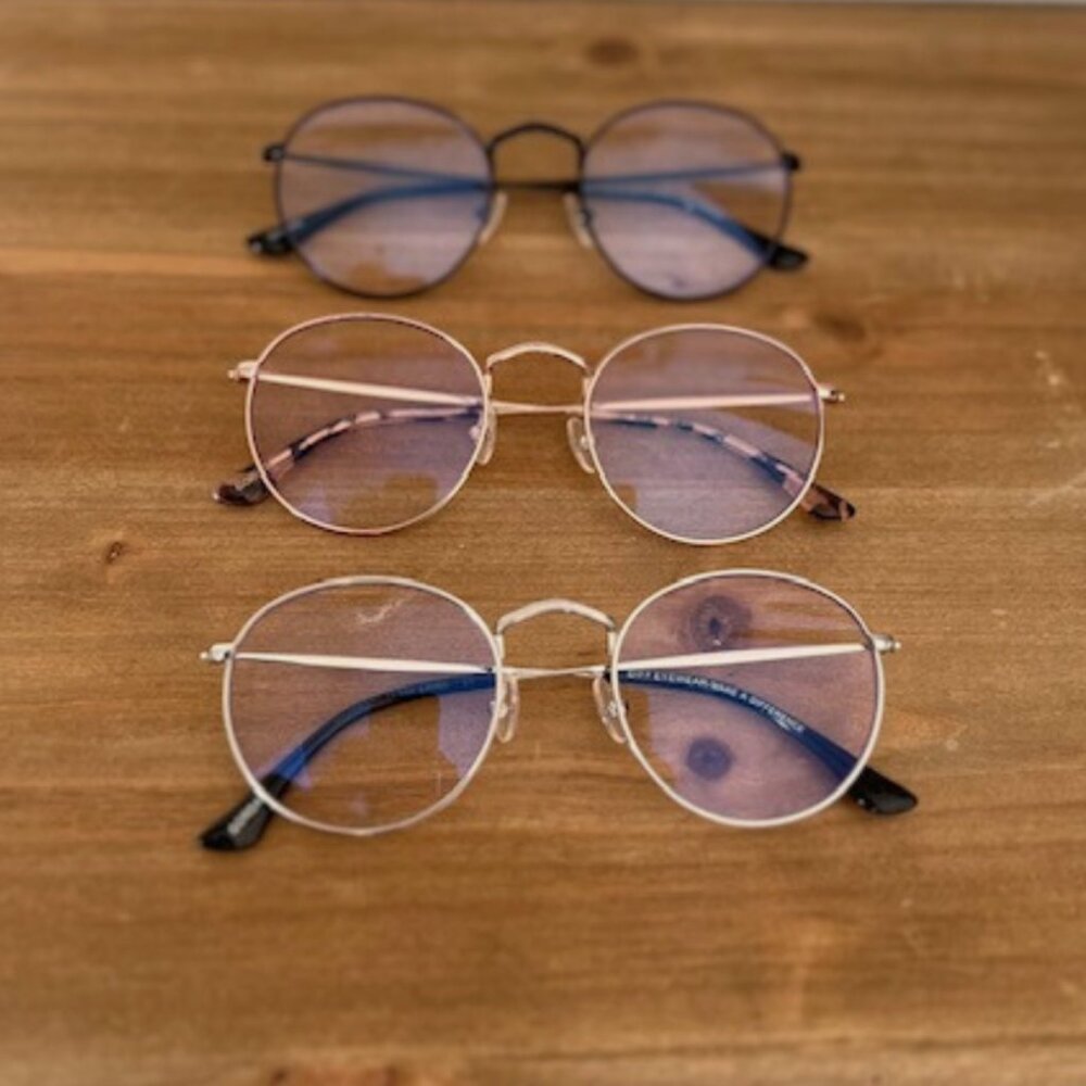 Diff eyewear gordan bluelight glasses lot of 3